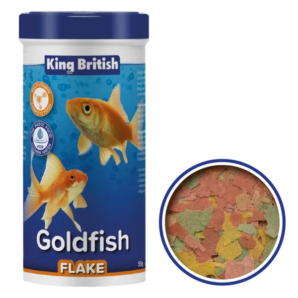 King British Goldfish Flakes 55g