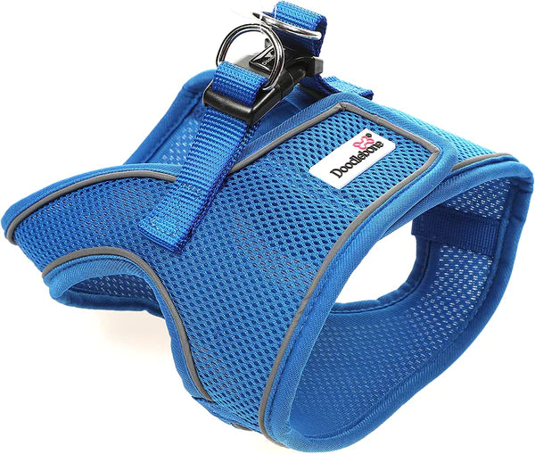 Doodlebone Originals Snappy Harness, Sapphire, Size 4