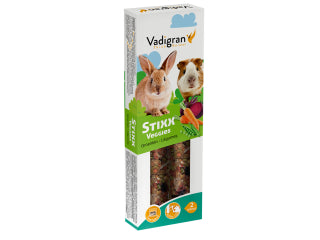 Vadigran Stixx, Rabbit & Guinea Pig Veggie 2 pk