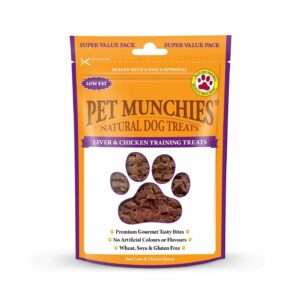 Pet Munchies Liver & Chicken Training Treats 50g
