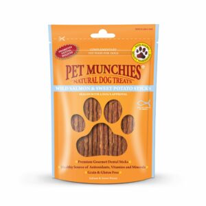 Pet Munchies Salmon & Sweet Potato 90g