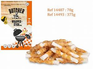 Butchers Chicken Wrapped Stick 6cm 70g MINI