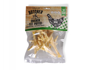Butcher Puffed Chicken Puffed Feet 250g