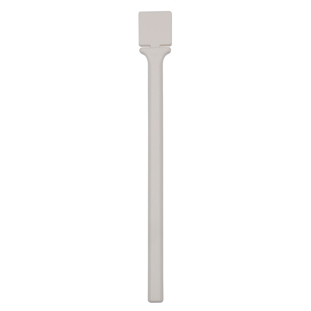 PLASTIC PERCH FLAT 22cm white