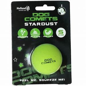 Dog Comets Ball Stardust Green Small