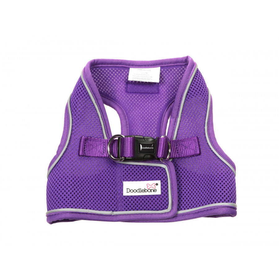 Doodlebone, Originals Snappy Harness, Violet, Size 3