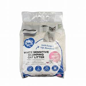 Duvo+ White Sensitive Clumping Litter 12kg