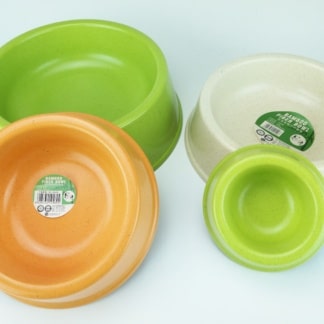 Autumn Bamboo Round Bowl - Large Asst Colours