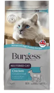 Burgess 2024 cat food