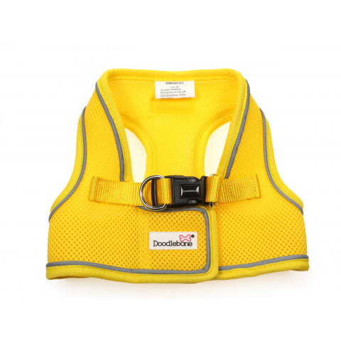 Doodlebone, Originals Snappy Harness, Sunshine, Size 3