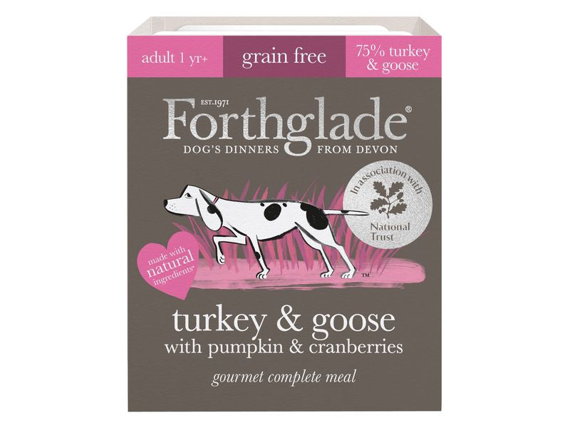 Forthglade Gourmet Turkey Goose/ Cranberry 395g