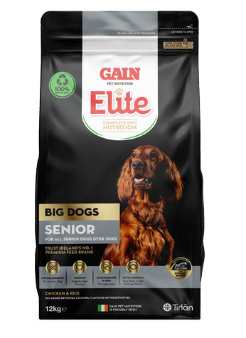 GAIN ELITE BIG DOG SENIOR 12KG