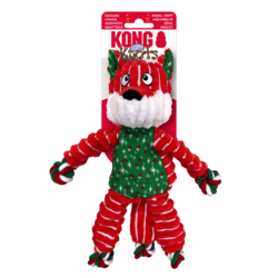 Kong Holiday Floppy Knots Reindeer Sm/Md