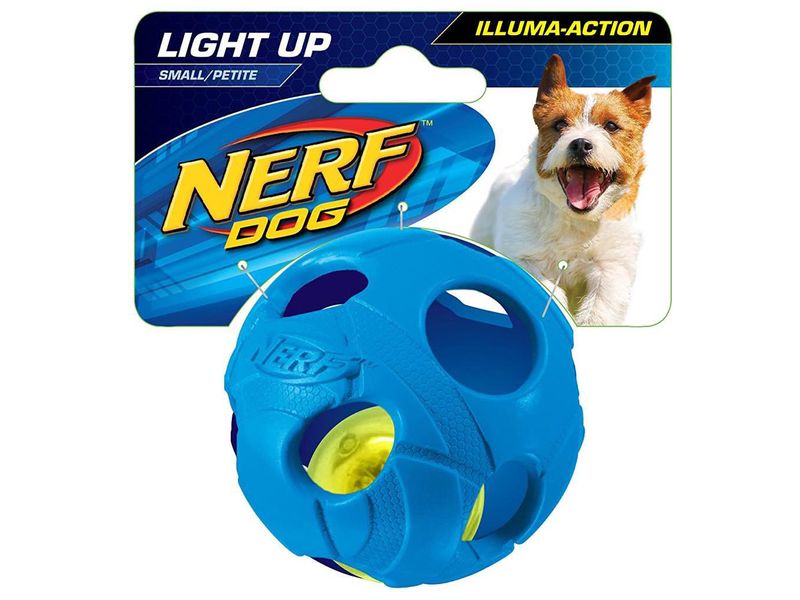NERF LIGHT UP LED BASH BALL SMALL