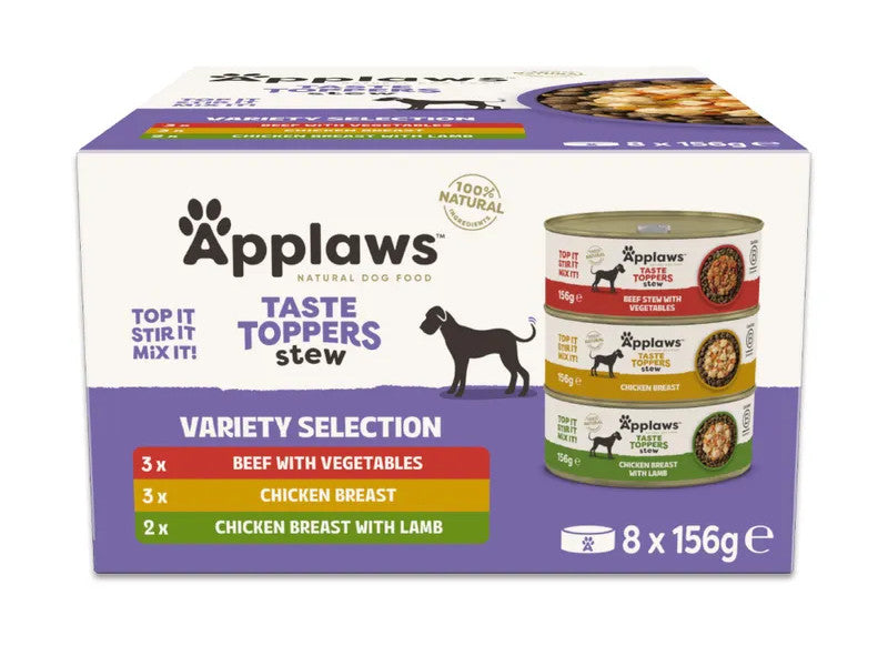 APPLAWS MEAT STEW TOPPERS VARIETY PACK