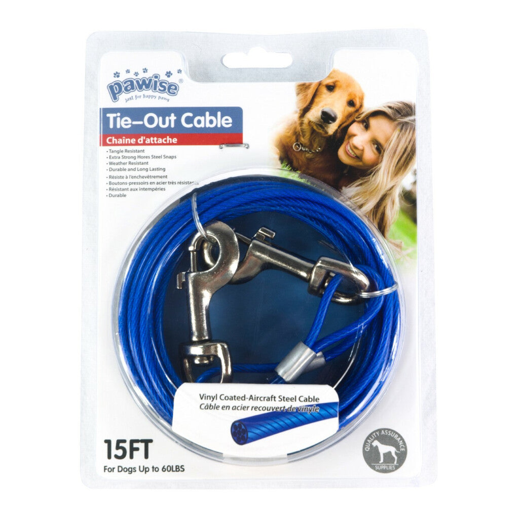 Pawise Standard Tie Out Cable 15ft