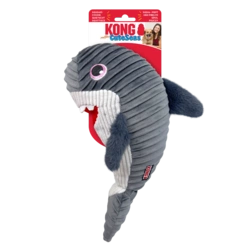 KONG CuteSeas Rufflez Shark Dog Toy