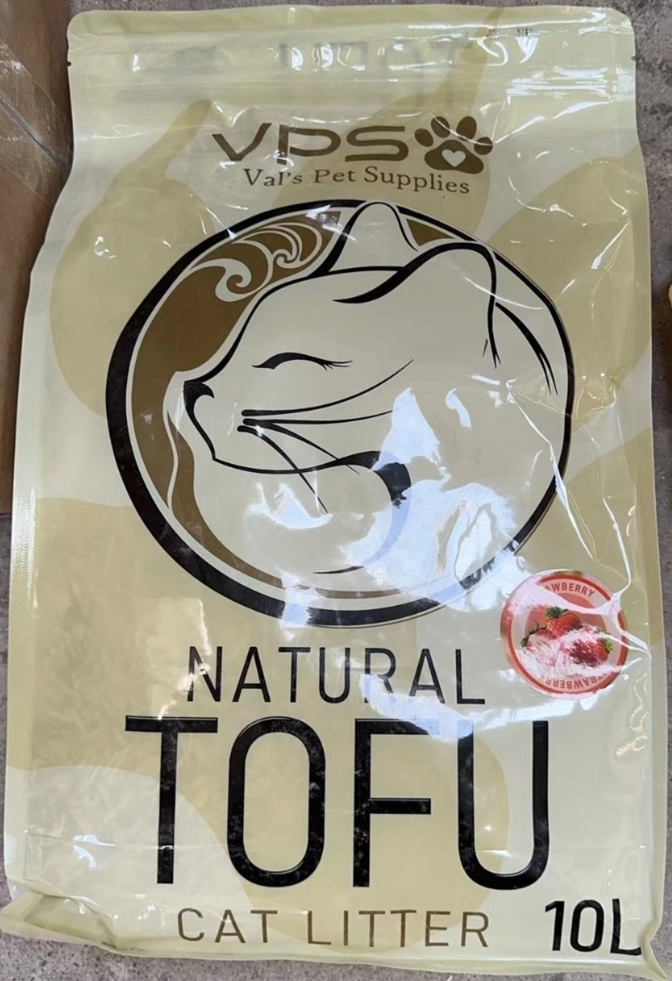 VPS Tofu Strawberry Cat Litter 10L