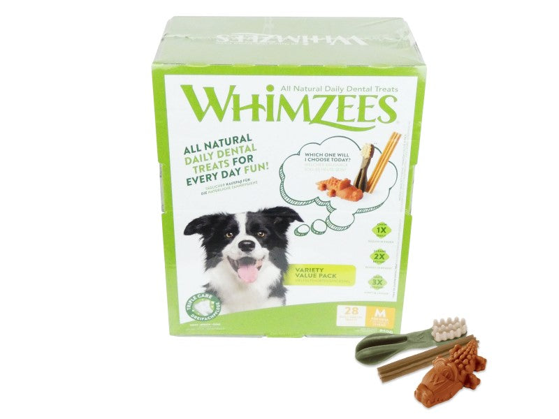 Whimzee Variety Value Box Large 14Pcs