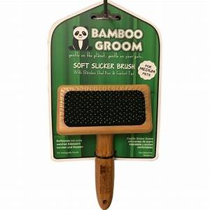 Bamboo Groom Soft Slicker - Medium