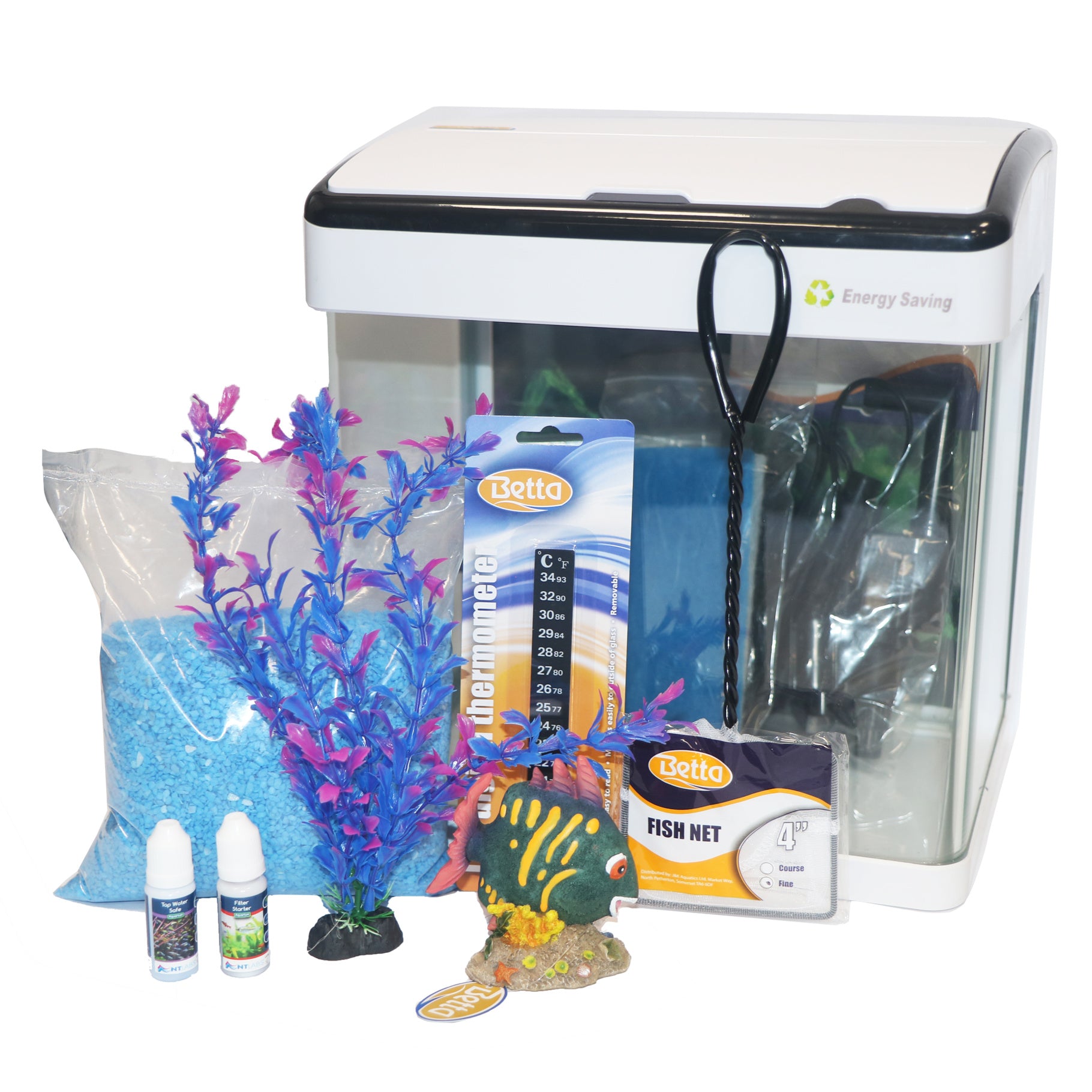 Betta White H series Aquarium Starter Kit19L