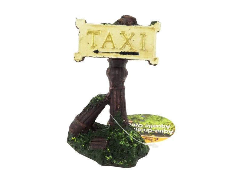 Aqua-dreamscapes Taxi Stop Sign 12cm