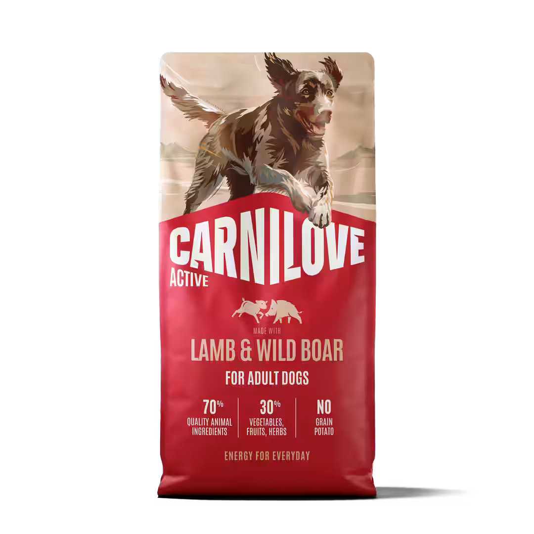 Carnilove Lamb & Wild Boar Grain Free Adult Dog Food 12kg