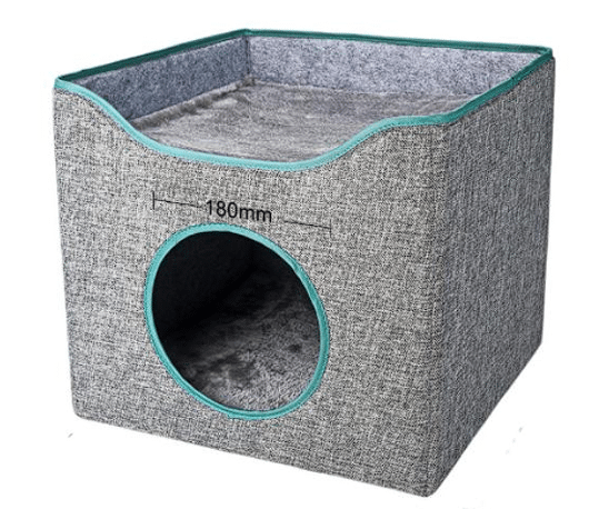 Cat Cube Grey/Blue