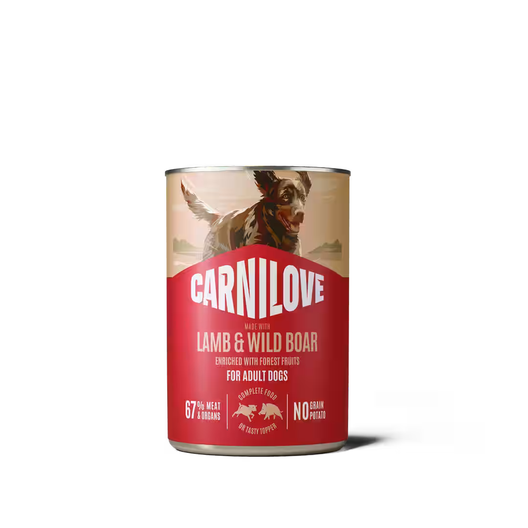Carnilove Tin Lamb & Wild Boar 400g