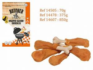 Butchers Chicken Wrapped Calcium chicken leg 70g