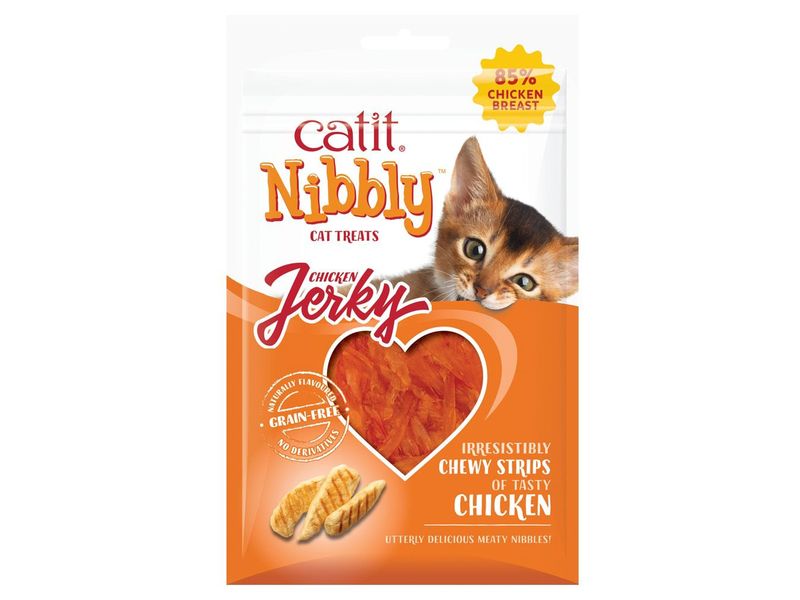 Catit Nibbly Jerky Chicken 30g
