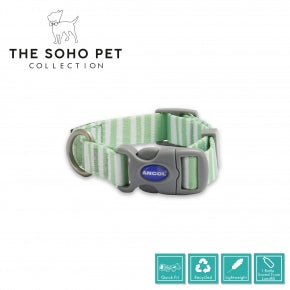 Ancol The Soho Pet Collection  Stripe Collar Size 2-5 30-50cm