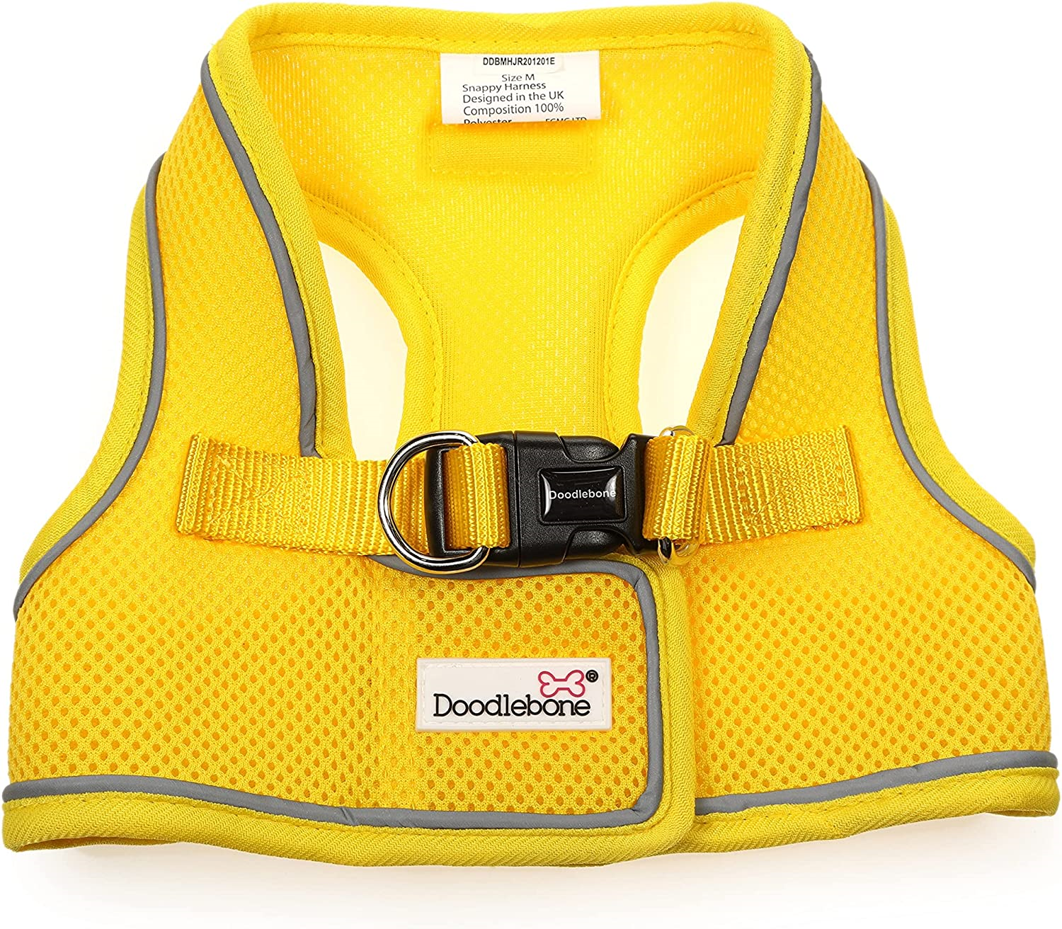 Doodlebone Original Snappy Dog Harness Sunshine - Size 4
