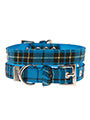 Urban Pup Blue Tartan Collar Small 8" - 11"