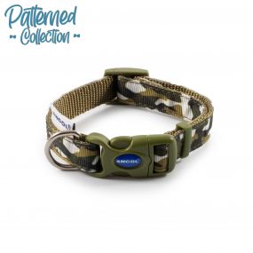 Combat Adjustable Collar Green 45-70cm S5-9