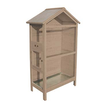 Woodland Aviary Acacia Cottage Taupe 100x55x175cm
