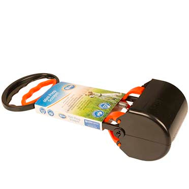Poop scooper mini Black/orange 28cm