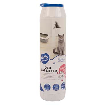 Duvo+ CAT LITTER BOX FRESHENER FLOWER SCENT 750gram