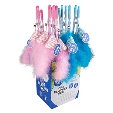 Playing rod Catchy paper triangle mix - 45x4x3,5cm mixed colors