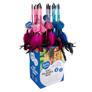 Playing rod Catchy willow ball mix 16pc - 47x3,8x3,5cm mixed colors