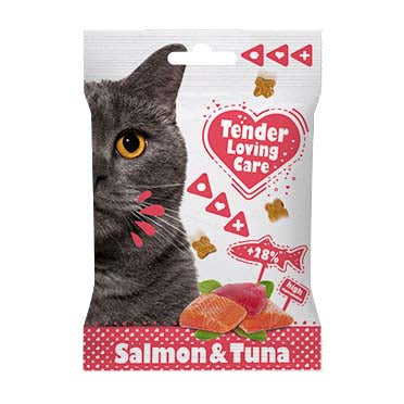 Soft cat snack Salmon & tuna 50g