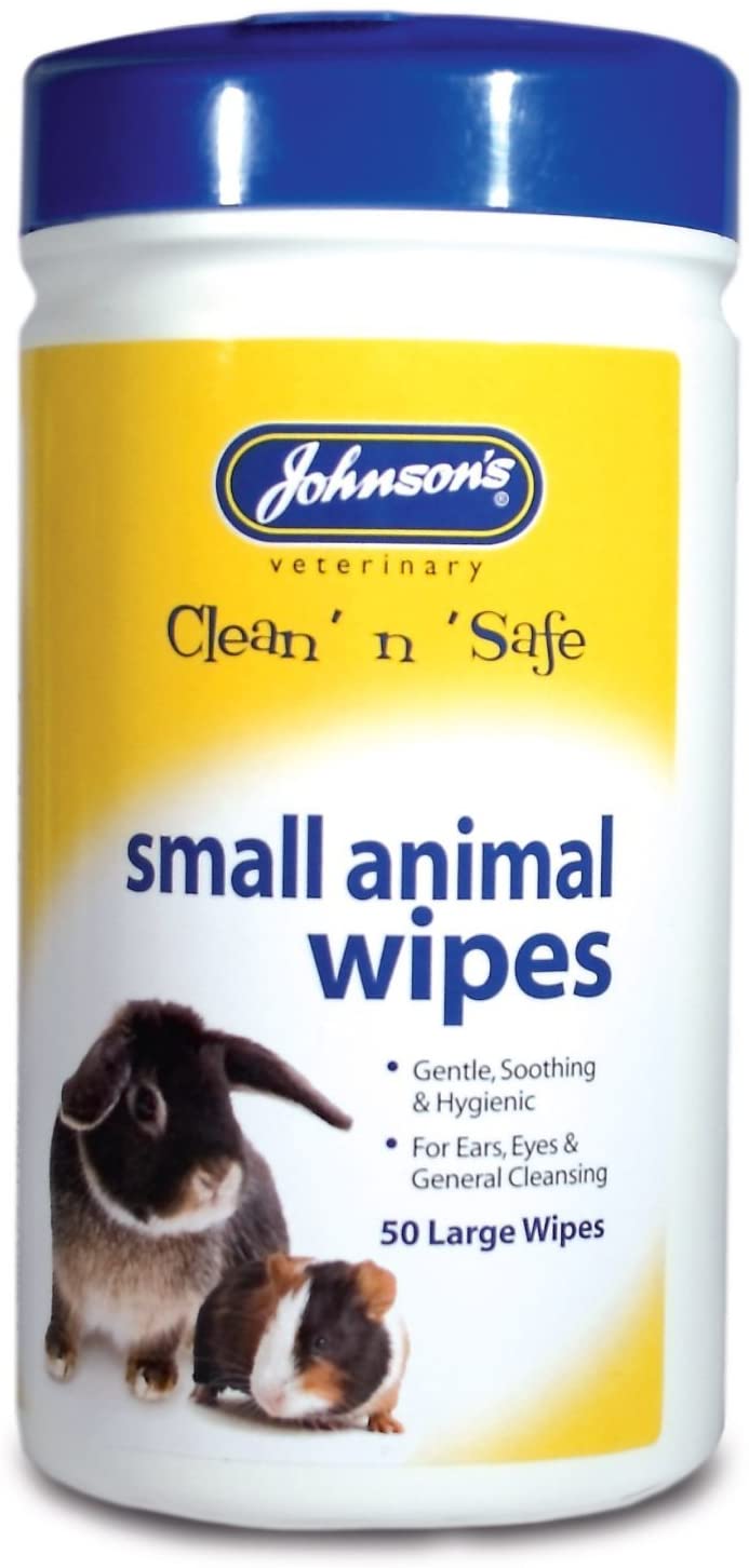 Johnsons Small Animal Wipes