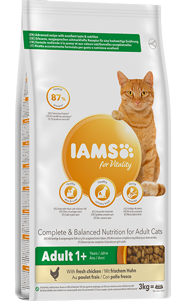 Iams Vitality Chicken Cat Food 2kg