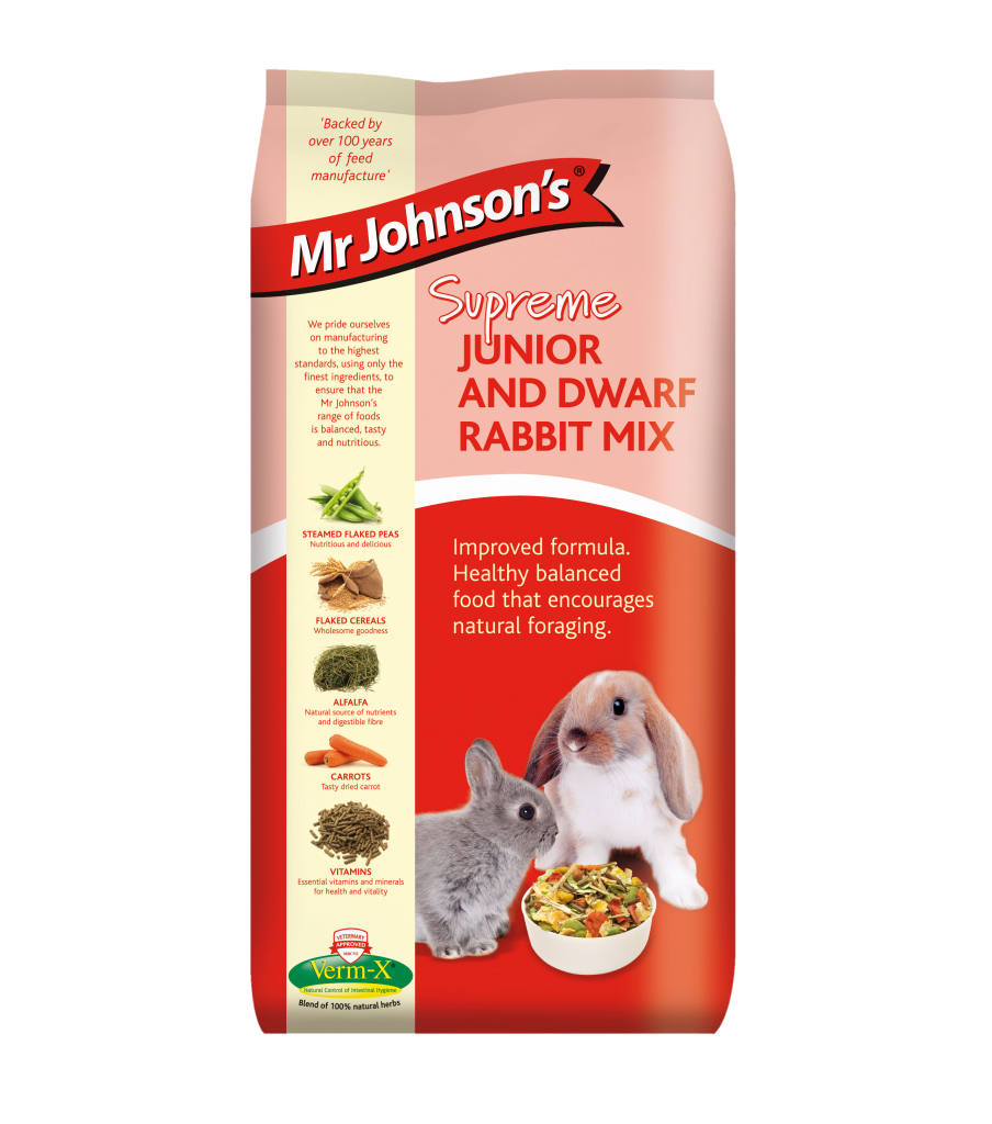 Mr Johnsons Junior & Dwarf Rabbit 2.25kg
