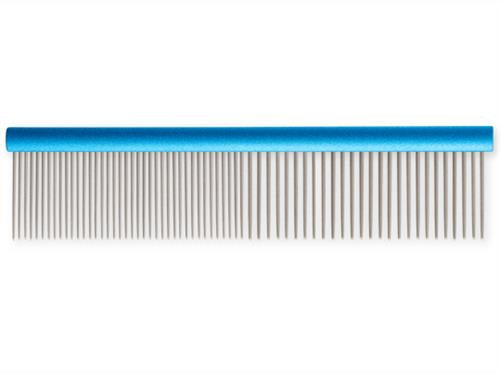 Ergo Straight Metal Comb - Medium/Coarse 7`