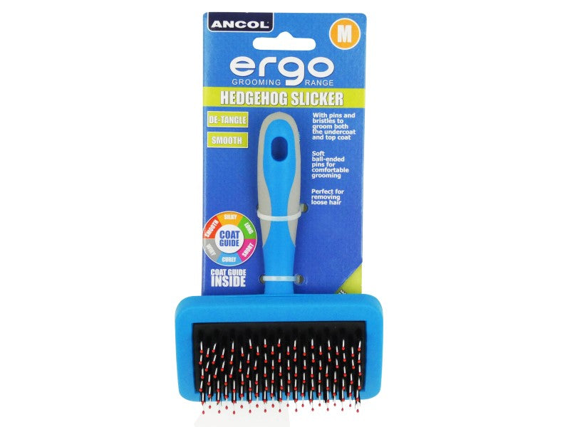 Ergo Hedgehog Slicker With Tip Medium