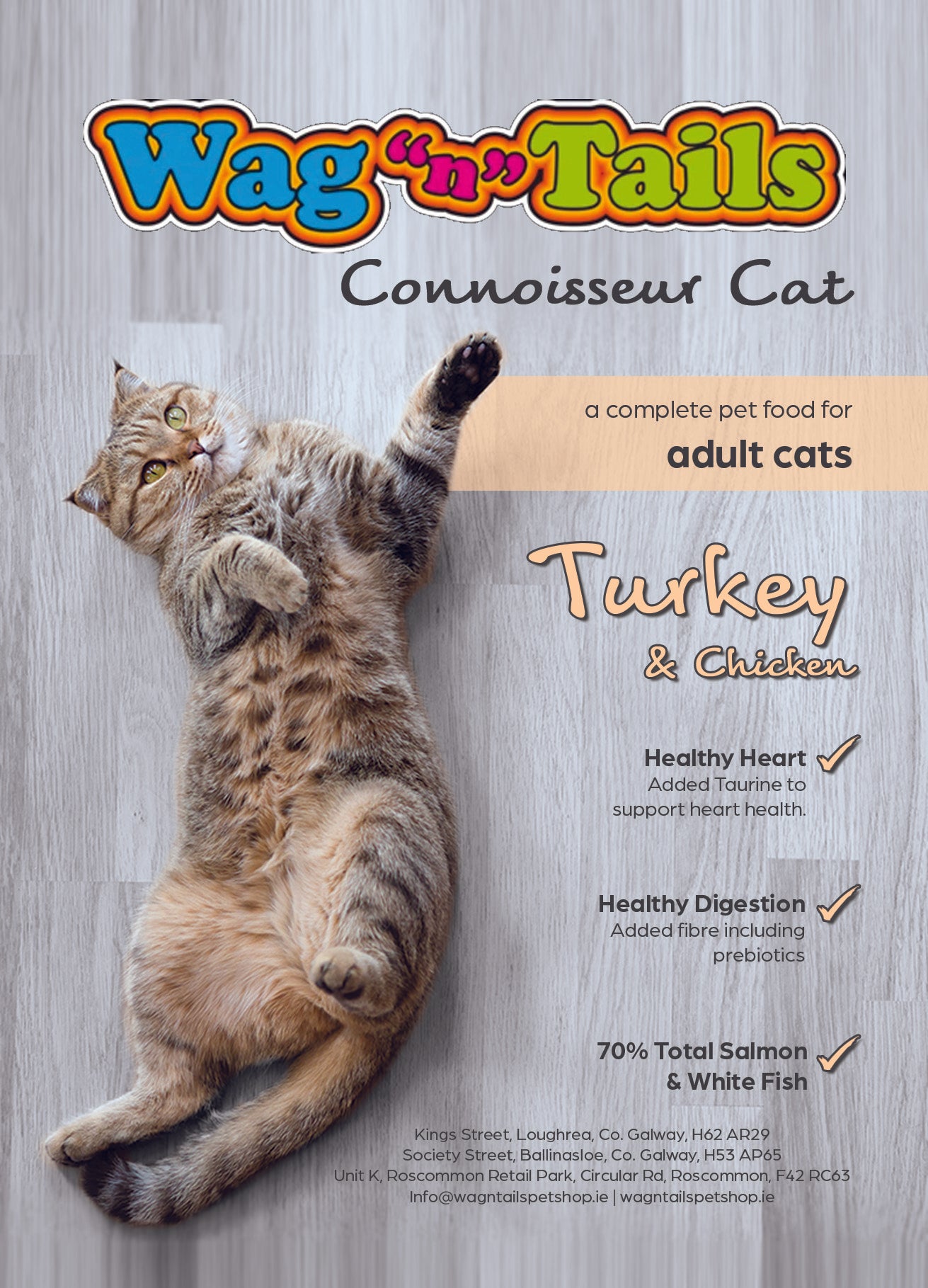 Connoisseur Cat Adult Turkey & Chicken 1.5kg