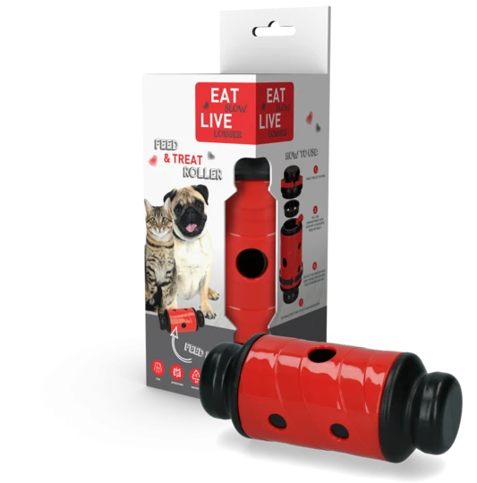 Eat Slow Live Longer Feed and Treat L Red