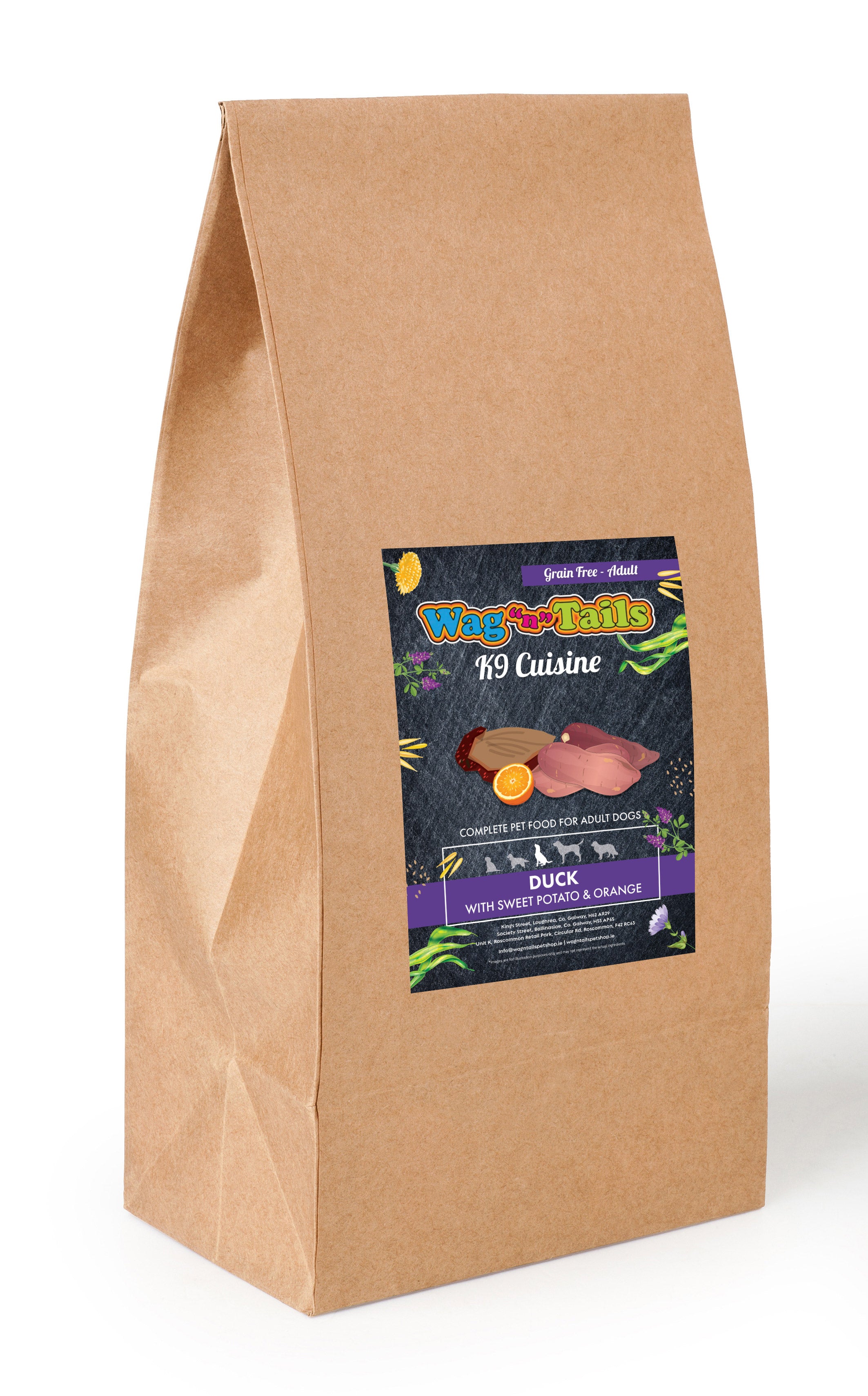 K9 Cuisine Grain Free Small Breed Duck With Sweet Potato & Orange 6kg