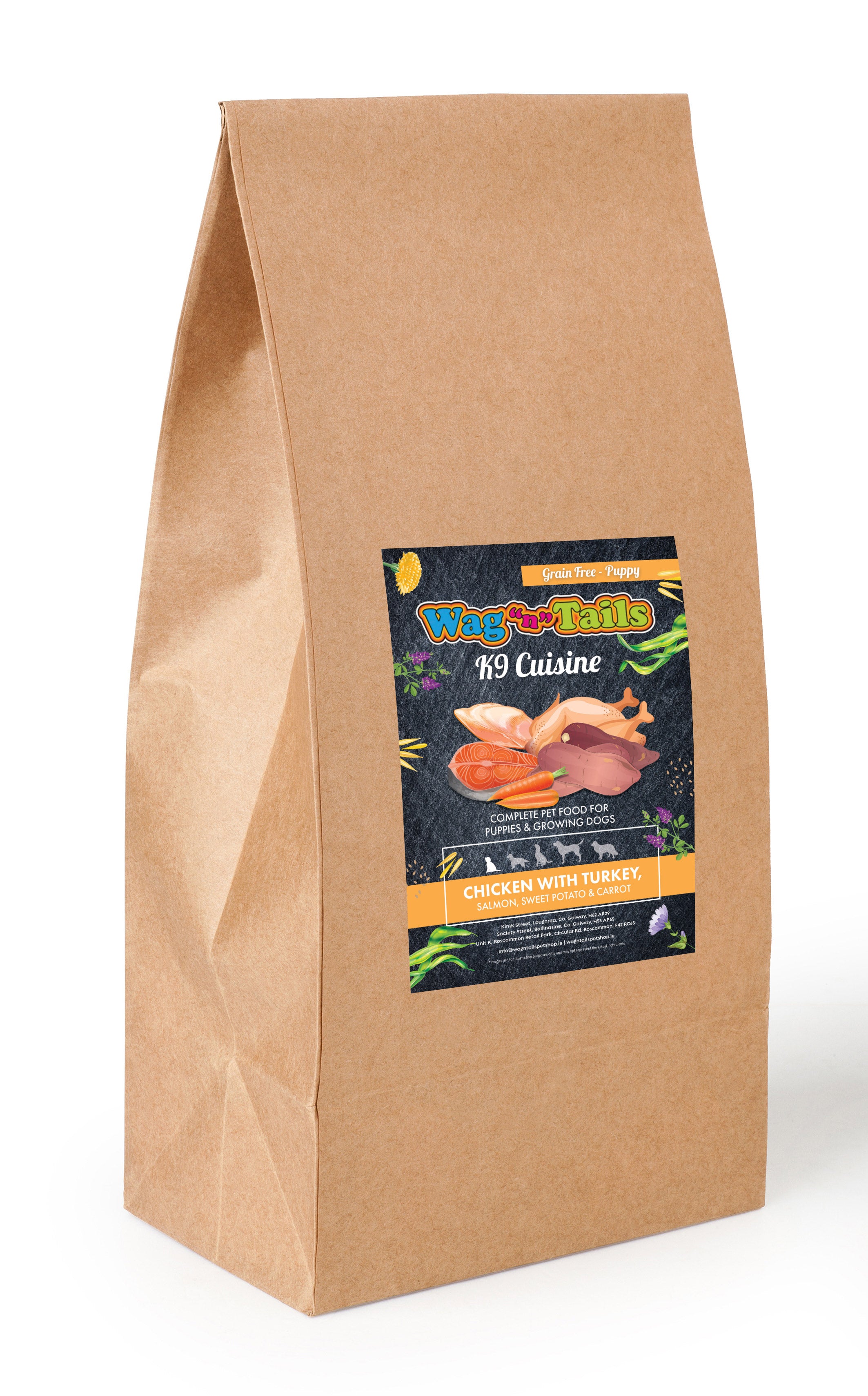K9 Cuisine Puppy Chicken With Turkey, Salmon, Sweet Potato & Carrot 2kg